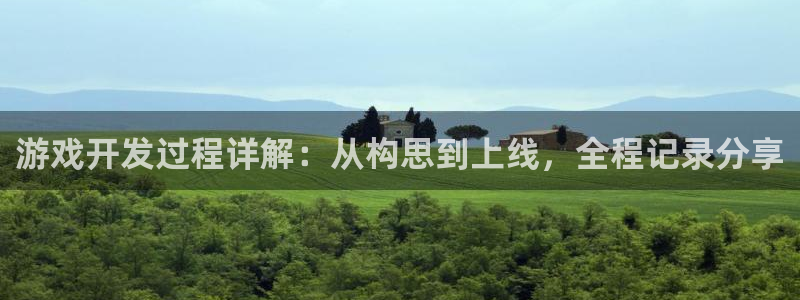 游戏开发过程详解：从构思到上线，全程记录