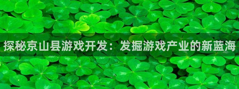 探秘京山县游戏开发：发掘游戏产业的新蓝海