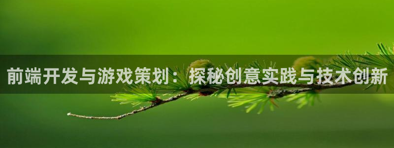 沐鸣娱乐平台登录入口下载：前端开发与游戏