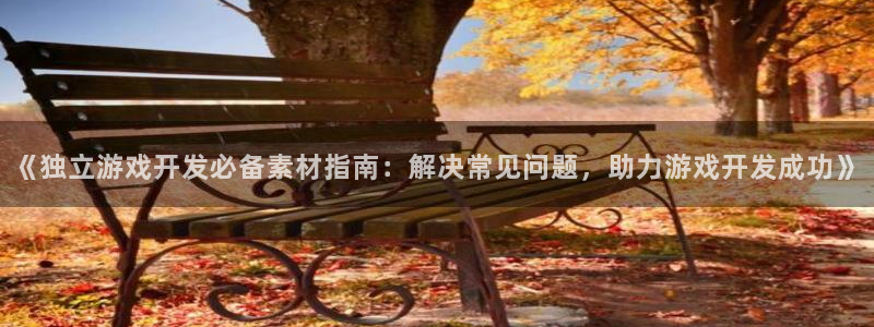 沐鸣娱乐招商：《独立游戏开发必备素材指南