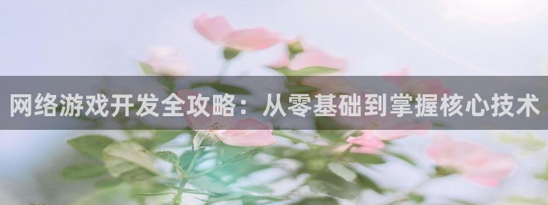 沐鸣平台注册资金多少钱：网络游戏开发全攻