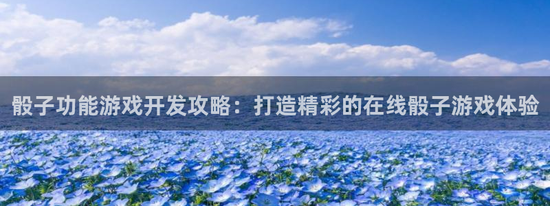 沐鸣平台负责人怎么样：骰子功能游戏开发攻