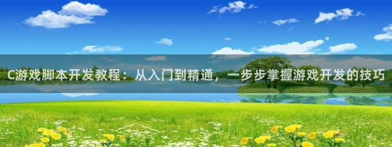 沐鸣平台矩58847：C游戏脚本开发教程