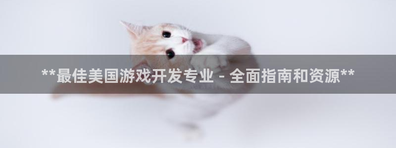 沐鸣注册测速：**最佳美国游戏开发专业 
